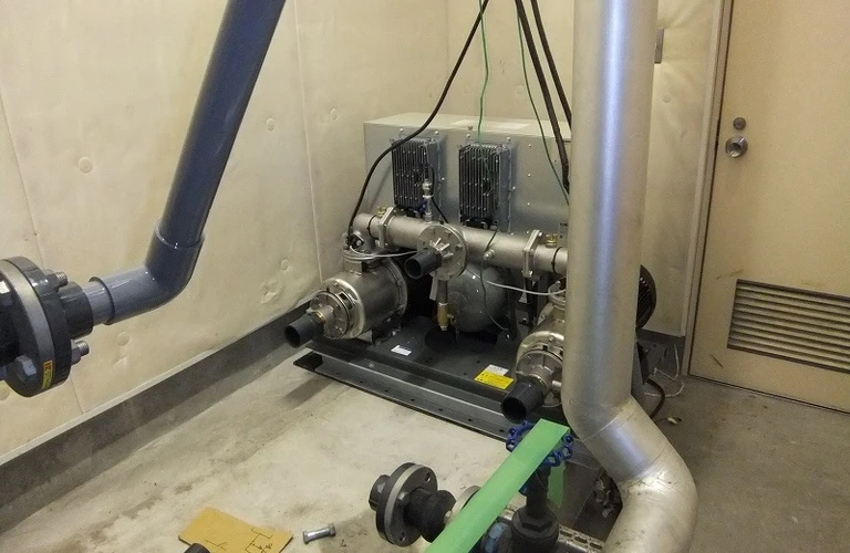 加圧給水ポンプ交換で安定的な水供給を実現